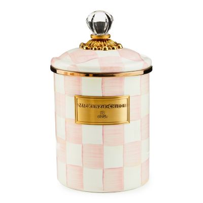 Rosy Check Medium Canister mackenzie-childs Panama 0