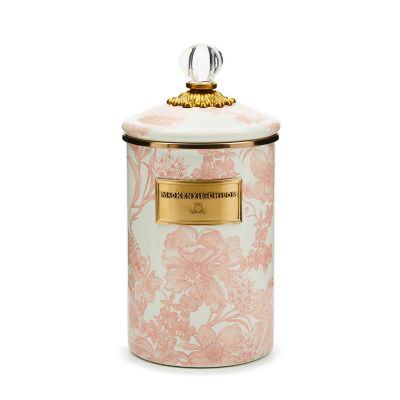 Rosy English Garden Large Canister mackenzie-childs Panama 0