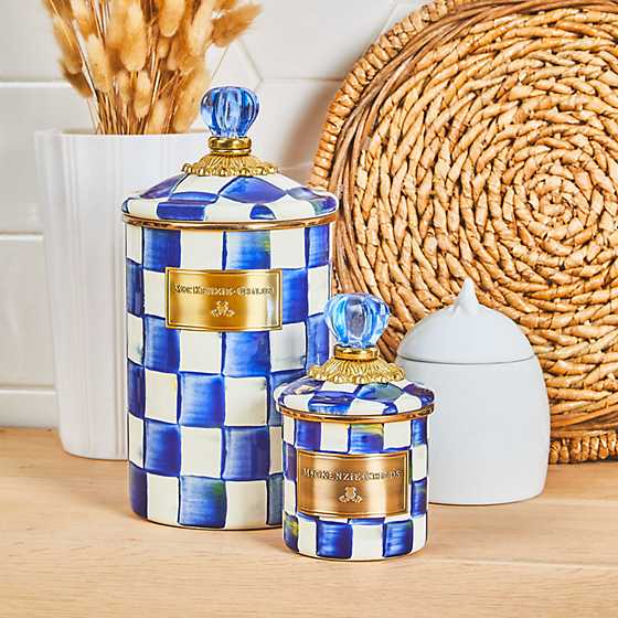 Royal Check Canister - Large image seven