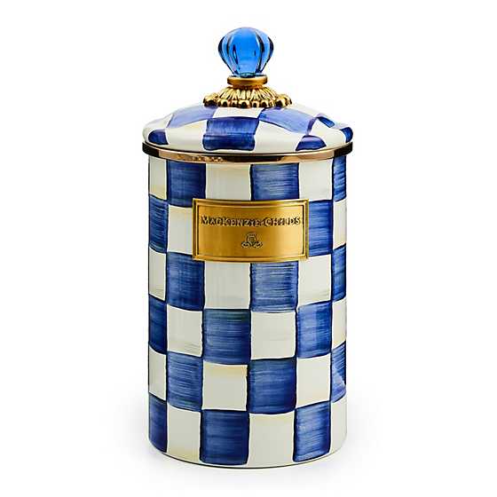 Royal Check Canister - Large image one