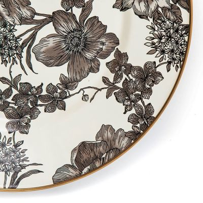 MacKenzie-Childs | Sterling English Garden Enamel Dinner Plate