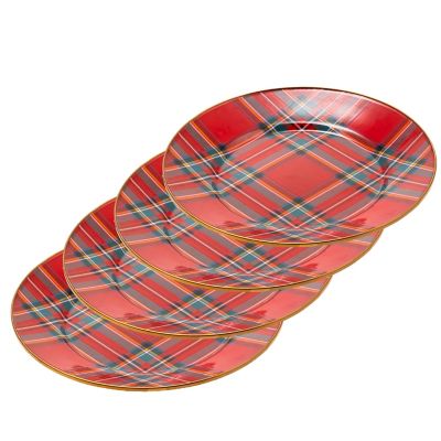 Tartastic Red Dinner Plates, Set of 4 Image 3