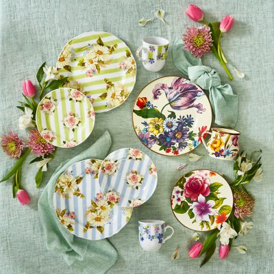 Floral 2025 plate set