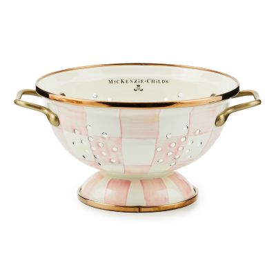 Rosy Check Small Colander mackenzie-childs Panama 0