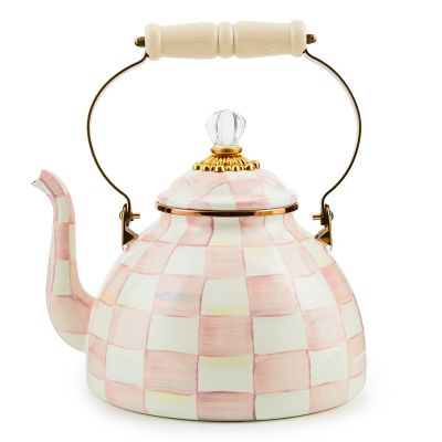 Rosy Check 3 Quart Tea Kettle