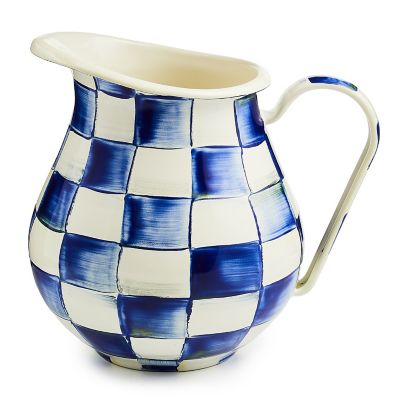 Royal Check Pitcher