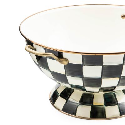 Courtly Check Enamel Everything Bowl image twelve