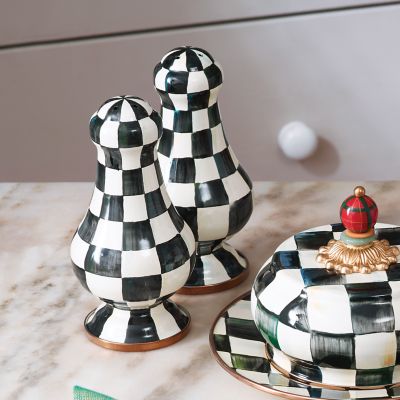 MacKenzie-Childs Cow Salt & Pepper Set