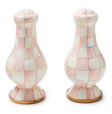 Rosy Check Large Salt & Pepper Shakers mackenzie-childs Panama 0