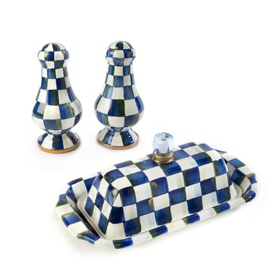 Royal Check Service Set mackenzie-childs Panama 0