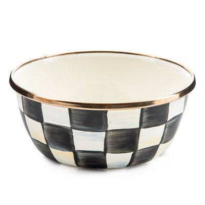 MacKenzie-Childs  Courtly Check Pinch Bowl