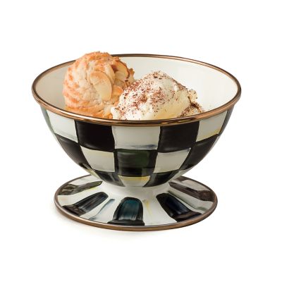 Personalised Enamel Ice Cream Bowl 