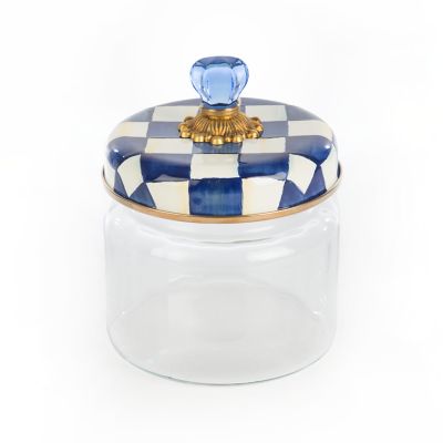 MacKenzie-Childs | Royal Check Small Kitchen Canister