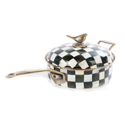 MacKenzie-Childs | Courtly Check 3 Quart Saute Pan