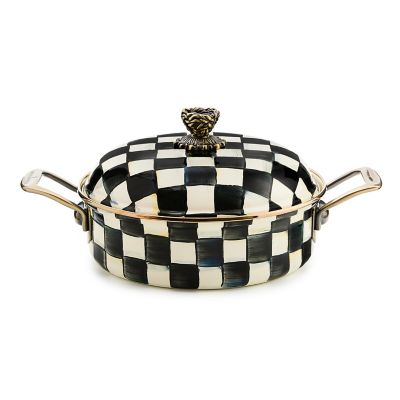 Courtly Check 3 Quart Casserole mackenzie-childs Panama 0