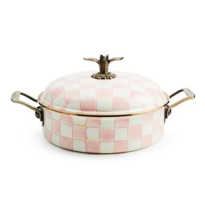 Rosy Check 5 Qt. Casserole mackenzie-childs Panama 0