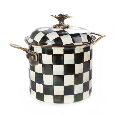 MacKenzie-Childs  Courtly Check 2.5 Quart Saucepan