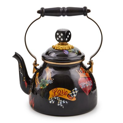 Tattoo 2 Quart Tea Kettle mackenzie-childs Panama 0