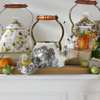 Sterling English Garden 2 Quart Tea Kettle Image 4