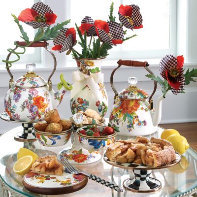 MacKenzie-Childs Flower Market Tea Kettle