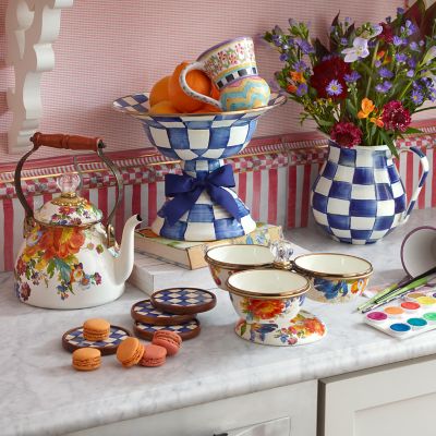 MacKenzie-Childs Flower Market Tea Kettle