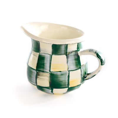 Emerald Check Little Creamer mackenzie-childs Panama 0