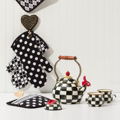 Kitchen, Cute Polka Dot Whistling Tea Kettle