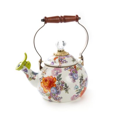 MacKenzie-Childs Flower Market Tea Kettle