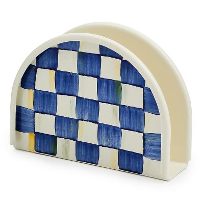 Royal Check Napkin Holder