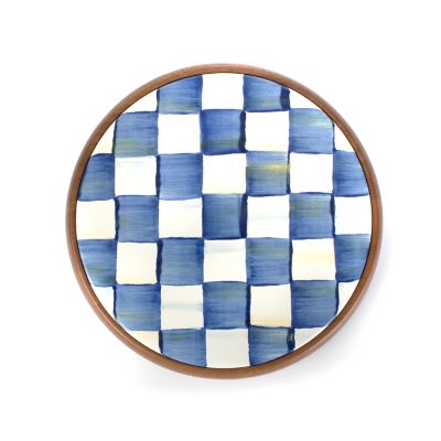 MacKenzie-Childs  Courtly Check Enamel Coasters, Set of 4