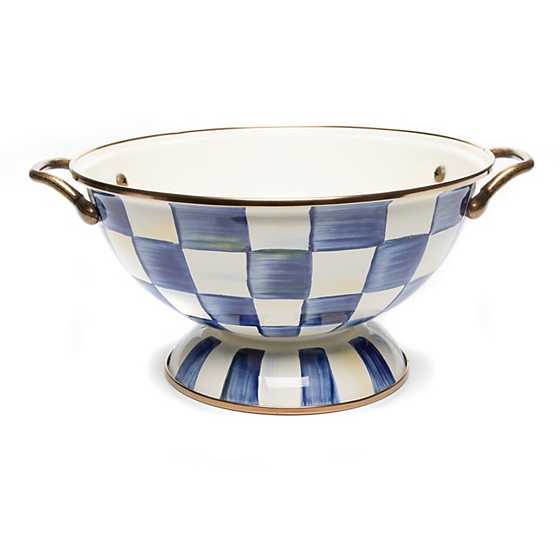 Royal Check Enamel Almost Everything Bowl image two
