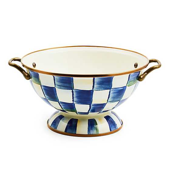 Royal Check Enamel Almost Everything Bowl image one