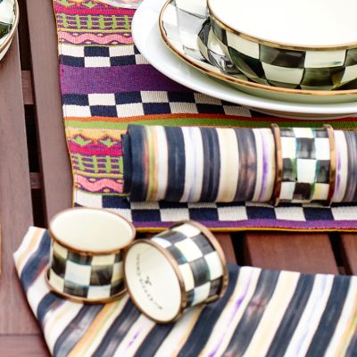 Mackenzie childs deals napkin rings