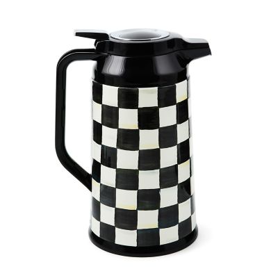 Courtly Check Coffee Carafe mackenzie-childs Panama 0