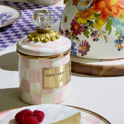 Rosy Check Mini Canister Image 3