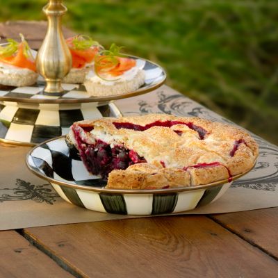 Courtly Check Baking Pan 8x8 — Marion's