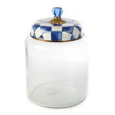 Royal Check Storage Canister - Bigger mackenzie-childs Panama 0