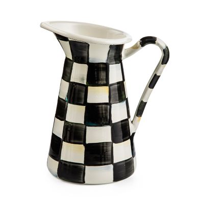 Courtly Check Enamel Practical Pitcher - Small