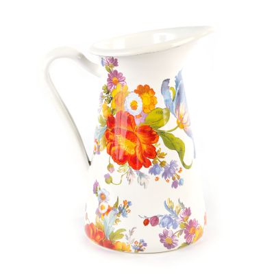 Flower Market Practical Pitcher - Small mackenzie-childs Panama 0