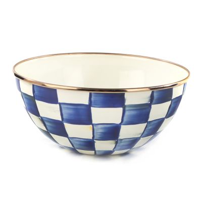 Courtly Check Enamel Everyday Bowl - Extra Large - Cornelia Park