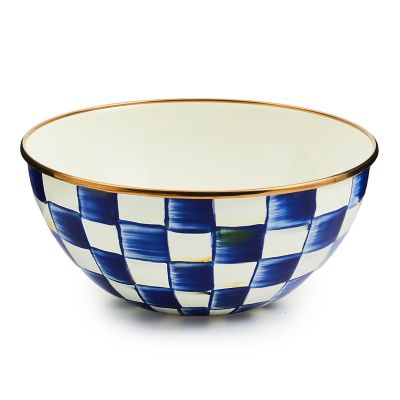 Royal Check Small Everyday Bowl mackenzie-childs Panama 0