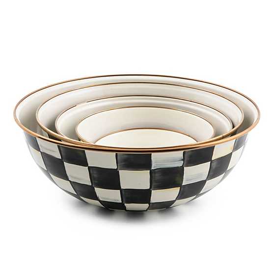 Courtly Check Enamel Everyday Bowl - Small image eleven