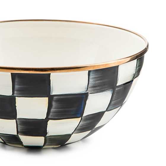 Courtly Check Enamel Everyday Bowl - Small image nine