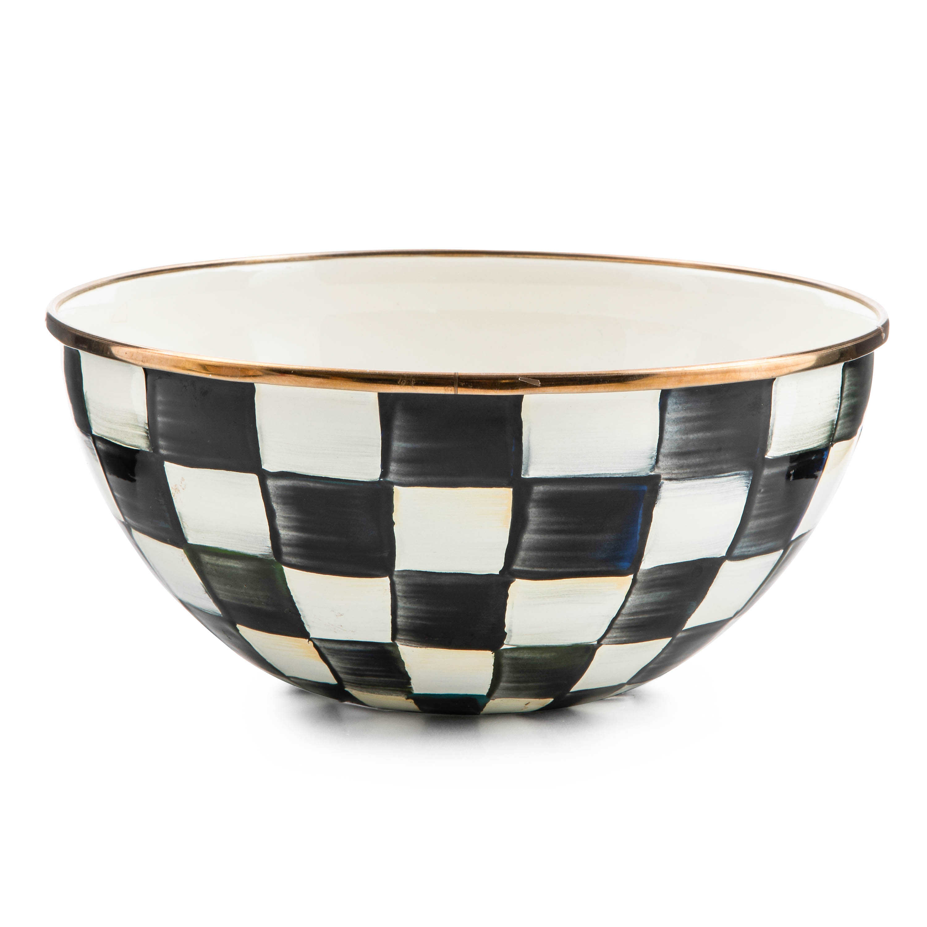 Courtly Check Small Everyday Bowl mackenzie-childs Panama 0