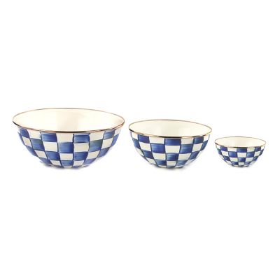 Mixing Bowls, 3-Piece Set - Enamelware