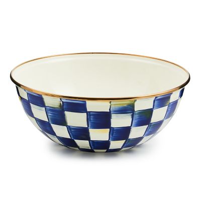 Royal Check Medium Everyday Bowl mackenzie-childs Panama 0