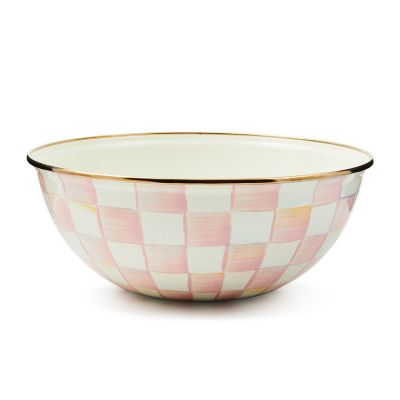 Rosy Check Medium Everyday Bowl mackenzie-childs Panama 0