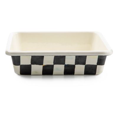 Courtly Check Enamel Baking Pan - 8" image nine