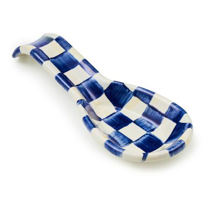 Royal Check Spoon Rest mackenzie-childs Panama 0