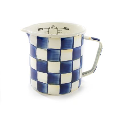 MacKenzie-Childs  Royal Check Travel Cup